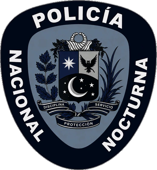 Escudo de Policía Nacional Nocturna
